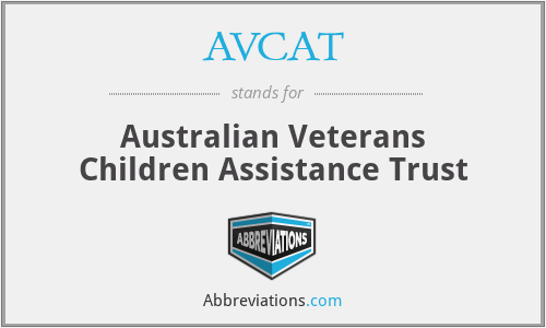 What is the abbreviation for australian veterans children assistance trust?